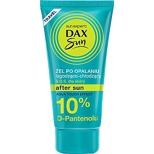 DAX Sun After Sun Aqua Touch Effect raminantis ir vėsinantis gelis po deginimosi 10% D-pantenolis 50ml