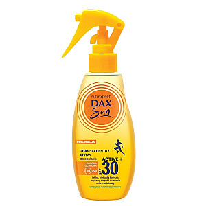 DAX Sun caurspīdīgs iedeguma aerosols SPF30+ 200ml
