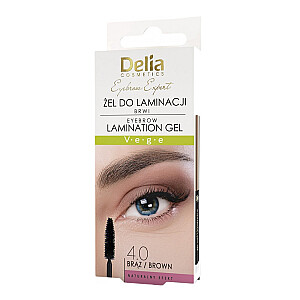 DELIA Eyebrow Expert uzacu laminēšanas želeja Brown 4ml