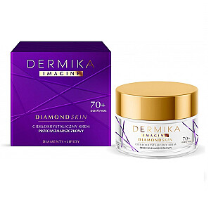 DERMIKA Imagine Diamond Skin šķidro kristālu pretgrumbu krēms 70+ Diamonds + Lipids 50ml