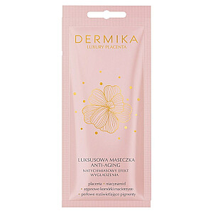 DERMIKA Luxury Placenta prabangi kaukė su lyginamuoju efektu 10ml