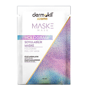 DERMOKIL Peel Off Mask Hologrammas izgaismojoša sejas maska 15ml