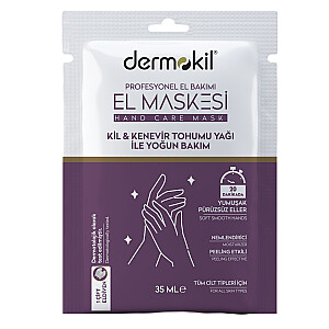 DERMOKIL Пилинг-маска для рук с глиной и конопляным маслом 35мл