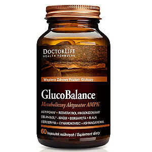 Диетическая добавка DOCTOR LIFE Gluco Balance для контроля уровня глюкозы 60 капсул