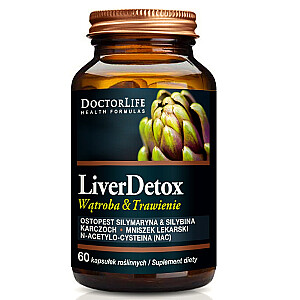 DOCTOR LIFE Liver Detox пищевая добавка для защиты печени 60 капсул