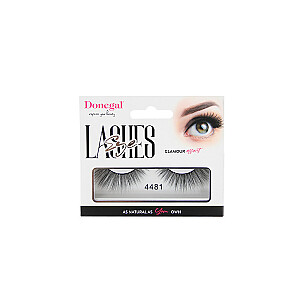 DONEGAL Eye Lashes Dirbtinės blakstienos ant juostelės 4481 1 pora