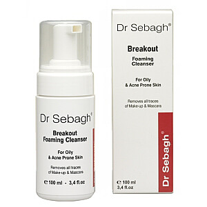 Очищающая пенка для лица DR SEBAGH Breakout Foaming Cleanser для жирной кожи 100мл