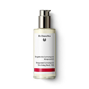 DR. HAUSCHKA Bergamot Lemongrass Vitalising Body Milk ķermeņa pieniņš ar bergamotu 145ml