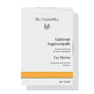 DR. HAUSCHKA Eye Revive atsvaidzinošas acu kompreses Nomierina nogurušas acis Atsvaidzinošas acu kompreses 10x5 ml