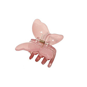 ECARLA Butterfly Clip Transparent Pink