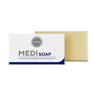 ECOCERA Medi Soap антибактериальное мыло для мытья тела и рук с коллоидным серебром 100г