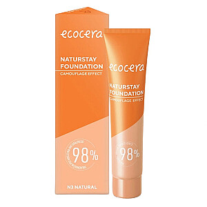 ECOCERA Naturstay Foundation dabīgais tonālais krēms N3 30 ml