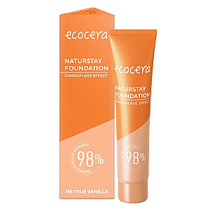 ECOCERA Naturstay Foundation natūralus makiažo pagrindas N5 30 ml