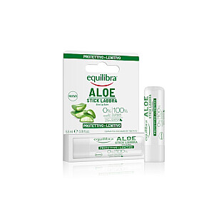 EQUILIBRA Aloe Natural Protection Lūpų dažai Apsauginis lūpų balzamas alavijo lūpų pieštukas