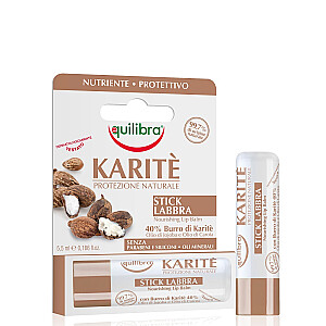 EQUILIBRA Karite Protezione Naturale Stick Labbra Nourishing Lip Balm бальзам для губ с маслом ши 5,5 мл