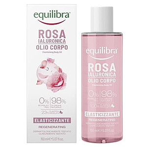 EQUILIBRA Розовое масло для тела с гиалуроновой кислотой 150мл