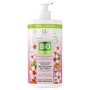 EVELINE Bio Organic Body Balm биобальзам для тела укрепляющий и питательный с миндальным маслом 650мл
