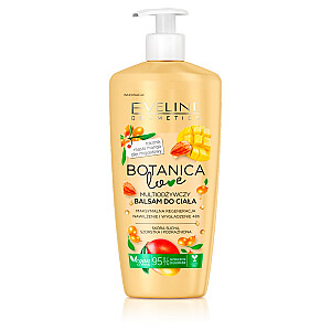 EVELINE Botanica Love Balm мультипитательный бальзам для тела для сухой, грубой и раздраженной кожи Масло облепихи, манго и миндаля 350м