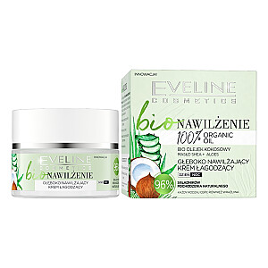 EVELINE Cosmetics Bio-drėkinantis giliai drėkinantis raminamasis kremas dienai ir nakčiai 50ml