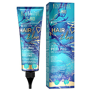 EVELINE Hair 2 Love очищающий скраб для кожи головы 125мл