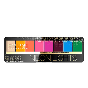 Палетка теней для век EVELINE Neon Lights Palette 8г
