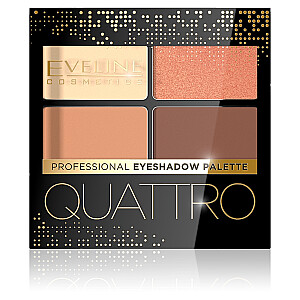 EVELINE Quattro Professional Eyeshadow Palette Палетка теней для век 01 7,2 г