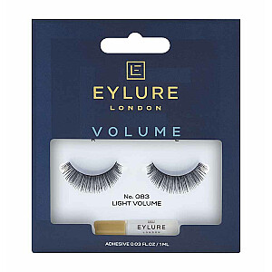 EYLURE Naturalite Strip Eyelashes Volume mākslīgās skropstas ar biezinošu efektu līmi 083