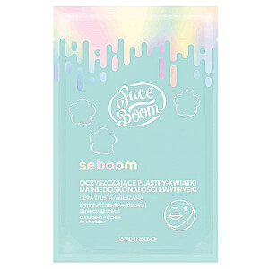 FACE BOOM Патчи Seboom - цветочки от несовершенств и прыщей 20 шт.