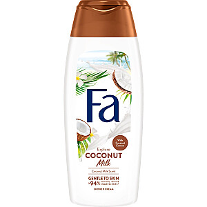 FA Coconut Milk Shower Cream сливочный гель для душа с ароматом кокоса 400мл