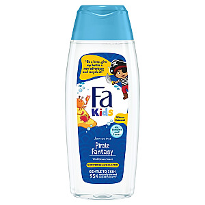 FA Kids Pirate Fantasy dušas želeja un šampūns ar savvaļas okeāna smaržu 400ml