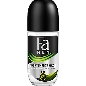 FA Men Sport Energy Boost Antiperspirant Roll-on antiperspirant vīriešiem 50ml