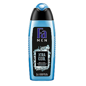 FA Men Xtra Cool Shower Gel Гель для душа для мытья тела и волос для мужчин Glacier Minerals 250мл