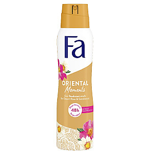 FA Oriental Moments dezodorants aerosols ar tuksneša rožu un sandalkoka smaržu 150ml