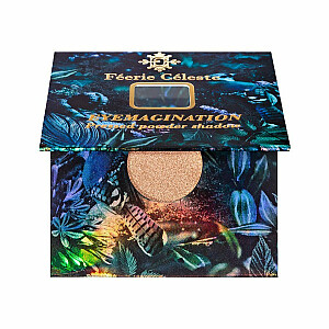 FEERIE CELESTE Pigmentallic Eyeshadow прессованные металлические тени для век PG166 Refulgent Gold 1,2 г