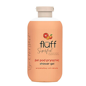 FLUFF Anti-Cellulite Shower Gel антицеллюлитный гель для душа Персик и Грейпфрут 500мл