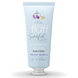 FLUFF Body Cream barojošs ķermeņa krēms Plūmes šokolādē 150ml