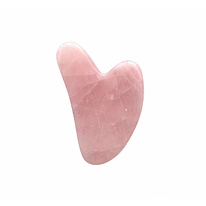 Массажный камень для лица FLUFF Gua Sha Stone Розовый кварц