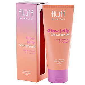 Гель для умывания FLUFF In Your Soul Glow Jelly с экстрактом янтаря и витамином С 100мл