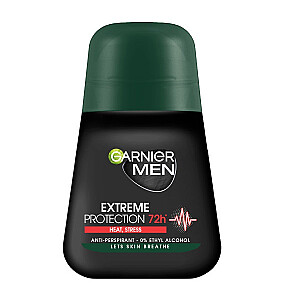 GARNIER Men Mineral Extreme Protection Roll-on dezodorants pret stresu un karstumu, 72 stundas