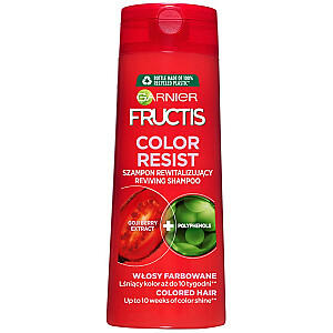 GARNIER New Fructis Color Resist šampūns krāsotiem matiem 400ml