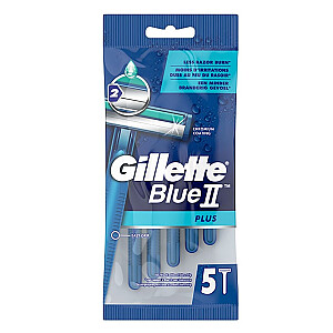 Vienreizējās lietošanas skuveklis GILLETTE Blue II 5 gab.