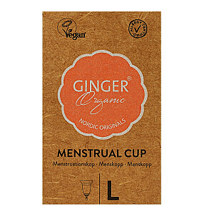 GINGER ORGANIC Menstruālā krūzīte L izmērs