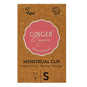 GINGER ORGANIC S izmēra menstruālā krūzīte