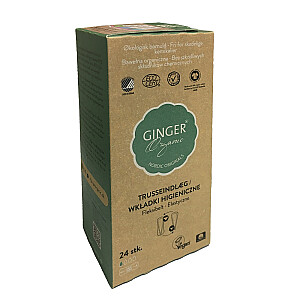 Higiēnas paketes GINGER ORGANIC 24 gab.