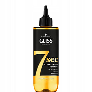 GLISS 7sec Express Repair Treatment Oil Питательное экспресс-уход за волосами, придающий мягкость и блеск 200мл