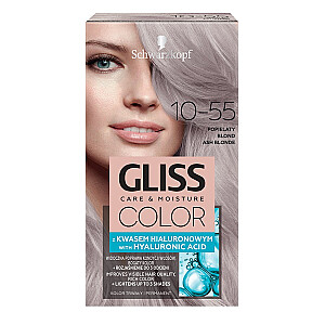Matu krāsa GLISS Color Care &amp; Moisture 10-55 Pelnu blondīne