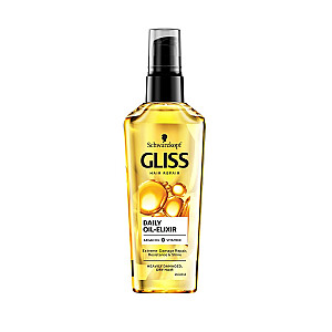 GLISS Daily Oil-Elixir barojošs eliksīrs bojātiem un sausiem matiem ikdienas lietošanai 75ml