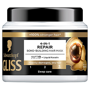 GLISS Trt Aqua Revive stiprinoša matu maska 4in1 Repair 400ml