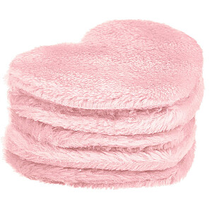 GLOV Heart Pads подушечки для снятия макияжа Розовый 5 шт.