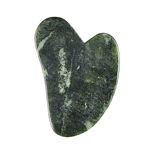 GLOV Jade Gua Sha Зеленый массажный камень для лица Зеленый